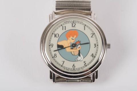 Red Hot and Droopy 1990s Demons & Merveilles Wrist Watch - ID: janredhot22262 MGM