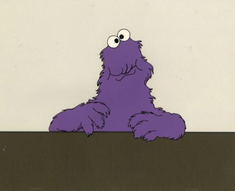 Sesame Street Cookie Monster Production Cel  - ID: jansesame22267 Children's Television Workshop