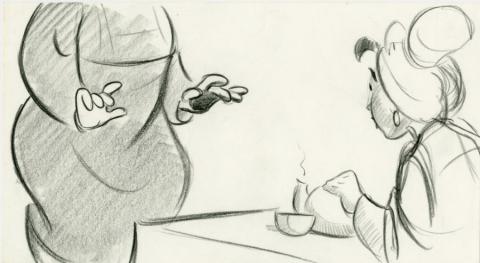 Mulan Matchmaker Storyboard Drawing - ID: jul22032 Walt Disney