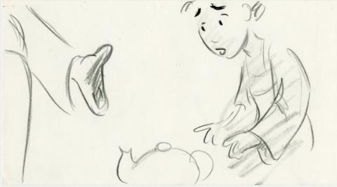 Mulan Matchmaker Storyboard Drawing - ID: jul22034 Walt Disney
