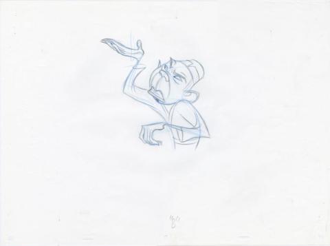 Mulan Rough Character Study - ID: jul22371 Walt Disney