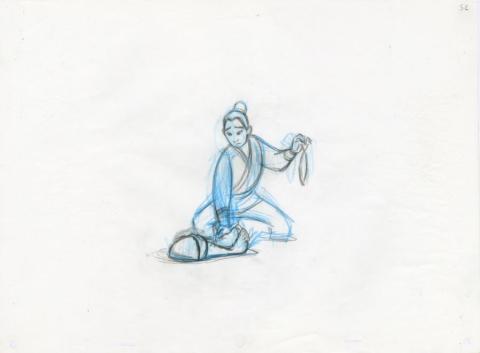 Mulan Production Drawing - ID: jul22389 Walt Disney