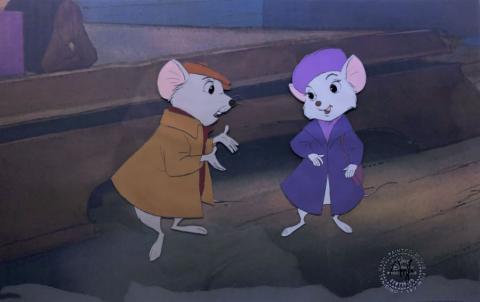 The Rescuers Bernard and Bianca Production Cel - ID: julrescuers21115 Walt Disney