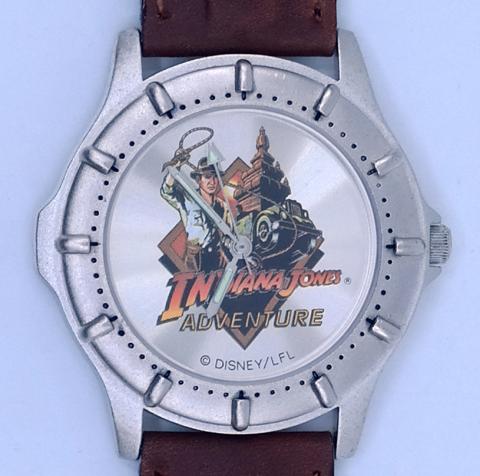 Indiana Jones Adventure Disneyland 1995 Wristwatch - ID: julydisneyana21263 Disneyana