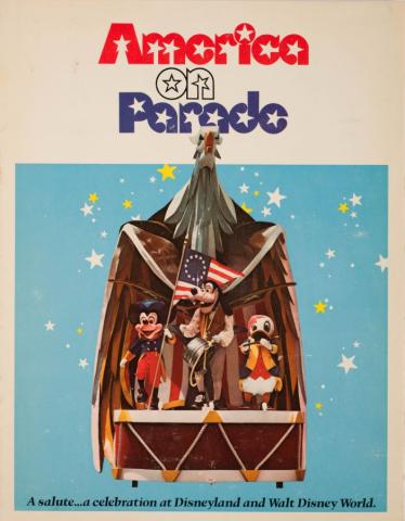 1975 America on Parade Promotional Guidebook - ID: jun22005 Disneyana