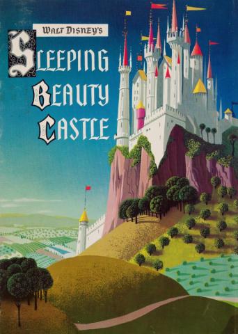 1957 Sleeping Beauty Castle Promotional Program - ID: jun22010 Disneyana