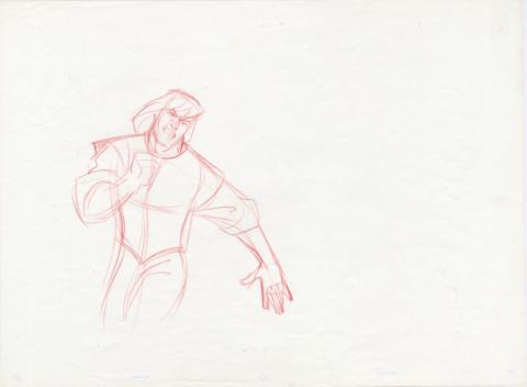 Pocahontas John Smith Production Drawing - ID: jun22327 Walt Disney