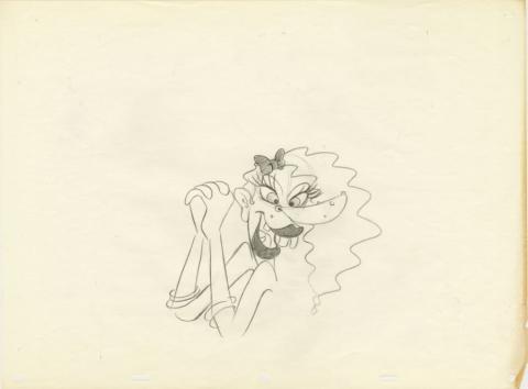 Who Framed Roger Rabbit Lena Hyena Development Drawing - ID: jun22346 Walt Disney