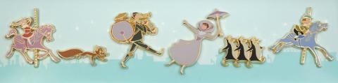 Mary Poppins Limited Edition Commemorative Pin Set - ID: jundisneyana20343 Disneyana