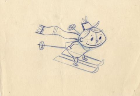 1950s Trix Commercial Production Drawing - ID: junjiminy20253 Walt Disney