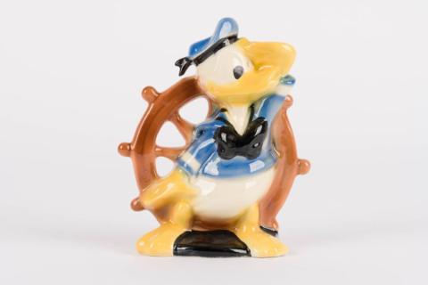 Vintage Donald Duck Figurine by Modern Ceramics Products - ID: leeds0027don Disneyana