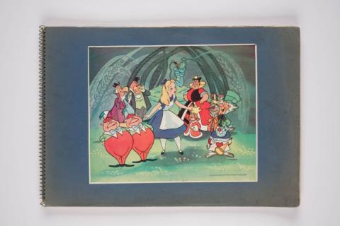 Dutch Alice in Wonderland Stamp Book - ID: marbook22178 Disneyana