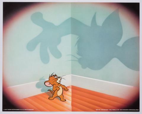 Tom and Jerry Out of the Shadows Large Limited Edition Print - ID: marmgm22073 MGM