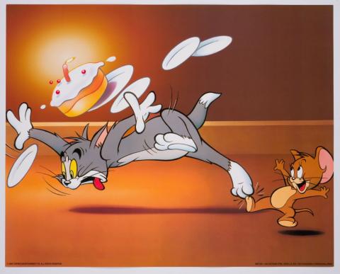 Tom and Jerry Have a Nice Trip Large Limited Edition Print - ID: marmgm22074 MGM