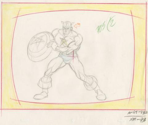 X-Men Layout Drawing - ID: may22130 Marvel