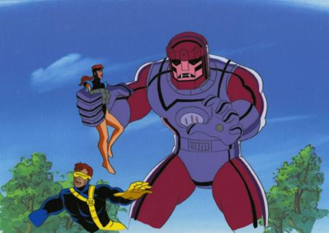 X-Men Cyclops and Jean Grey Production Cel - ID: may22194 Marvel