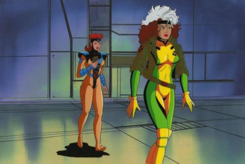X-Men Rogue and Jean Grey Production Cel - ID: may22225 Marvel