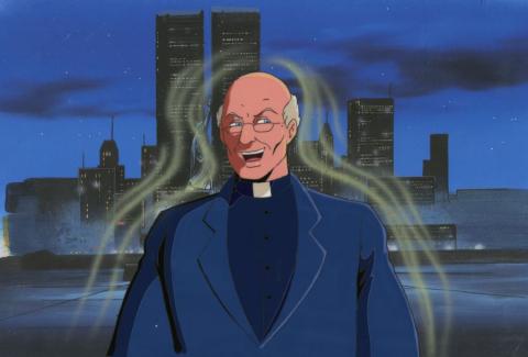 X-Men Evil Priest Morph Production Cel - ID: may22234 Marvel