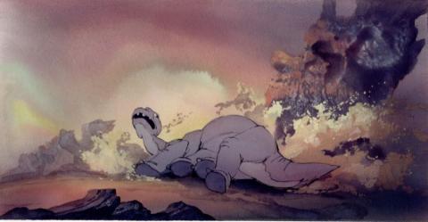 The Land Before Time Littlefoot Color Key Concept - ID: may22322 Don Bluth