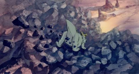 The Land Before Time Color Key Concept - ID: may22323 Don Bluth