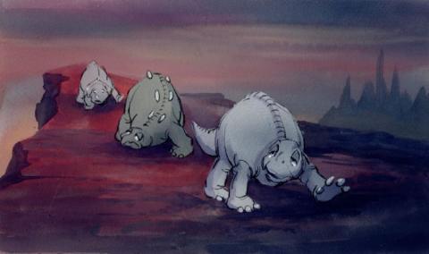 The Land Before Time Color Key Concept - ID: may22327 Don Bluth