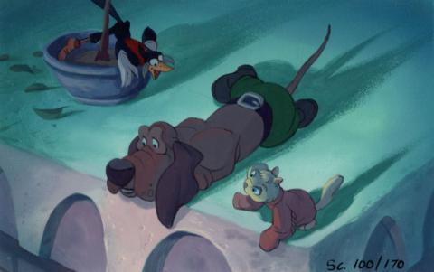 Rock-A-Doodle Background Color Key Concept - ID: may22341 Don Bluth