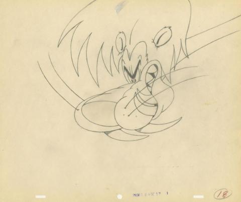 Slap Happy Lion 1947 MGM Production Drawing - ID: may22388 MGM
