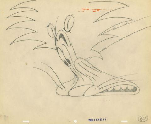 Slap Happy Lion 1947 MGM Production Drawing - ID: may22389 MGM