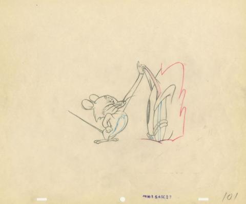 Slap Happy Lion 1947 MGM Production Drawings - ID: may22391 MGM