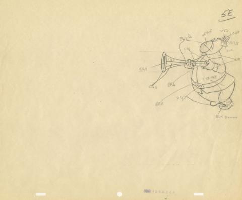 Jerky Turkey 1945 MGM Production Drawing - ID: may22450 MGM