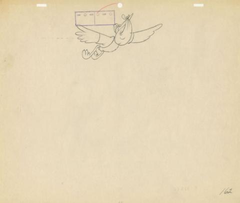 The Stork's Holiday 1943 MGM Production Drawing - ID: may22467 MGM