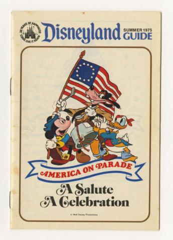 1975 Disneyland America on Parade Summer Program Guide - ID: may22499 Disneyana