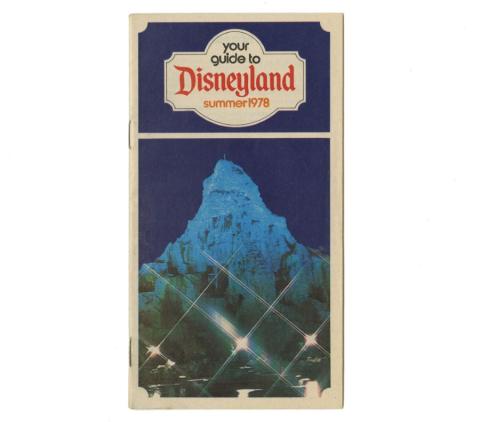 1978 Disneyland New Matterhorn Promotional Brochure - ID: may22500 Disneyana