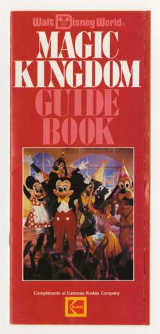 1988 WDW Magic Kingdom Souvenir Park Guide by Kodak - ID: may22547 Disneyana