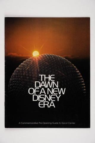 1982 The Dawn of a New Disney Era Pre-Opening Guide to EPCOT Center - ID: may22577 Disneyana