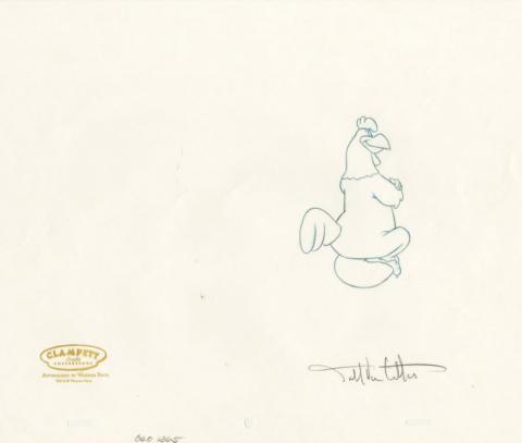 Mother was a Rooster Recreated Drawing - ID: novfoghorn21031 Warner Bros.