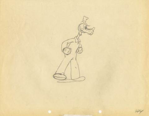 Mickey's Service Station Production Drawing - ID: novgoofy21044 Walt Disney