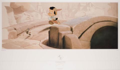 Pinocchio Disney Animation Gallery Print - ID: novpinocchio21064 Walt Disney