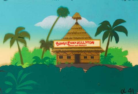Super Globetrotters Bongo Zuny Hillyton Pan Production Background - ID: oct22067 Hanna Barbera