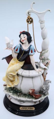 Snow White Wishing Well Statuette by Armani - ID: octarmani21086 Disneyana