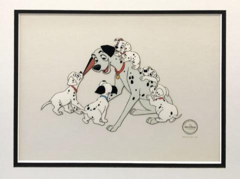 101 Dalmatians Reunited with Pongo Limited Edition Sericel - ID