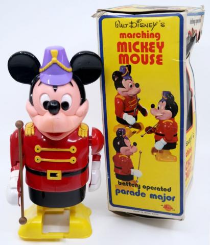 1980s Illco Parade Major Marching Mickey Mouse - ID: octdisneyana21026 Disneyana