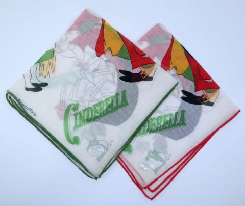 Cinderella Fabric Handkerchiefs - ID: octdisneyana21046 Disneyana