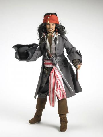 Pirates of the Caribbean Jack Sparrow 17" Doll by Tonner - ID: octdisneyana21138 Disneyana