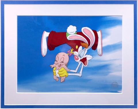 Tummy Trouble Roger Rabbit Production Cel Cast & Crew Gift - ID: octrogerrabbit21089 Walt Disney