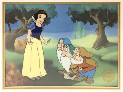 Snow White and the Seven Dwarfs Limited Edition Sericel - ID: octsnowwhite21093 Walt Disney