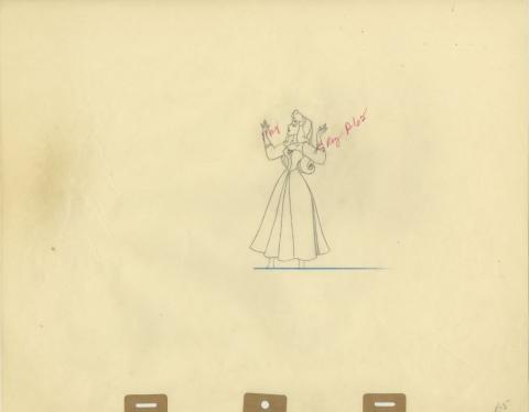 Sleeping Beauty Briar Rose Production Drawing - ID: sep22062 Walt Disney