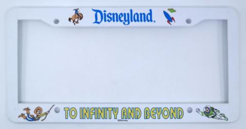 1995 Toy Story Disneyland License Plate Cover - ID: sepdisneyana21002 Disneyana