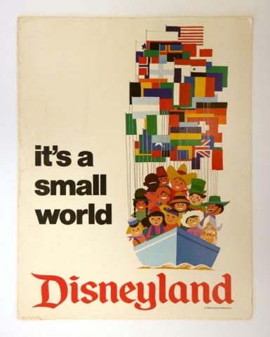 It's a Small World Promotional Poster - ID: sepdisneyana21071 Disneyana
