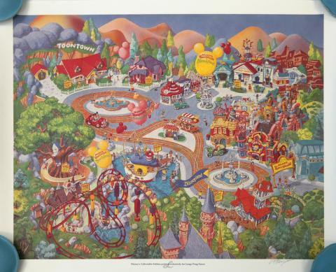 Disneyland Toontown Charles Boyer Print - ID: septboyer19901 Disneyana